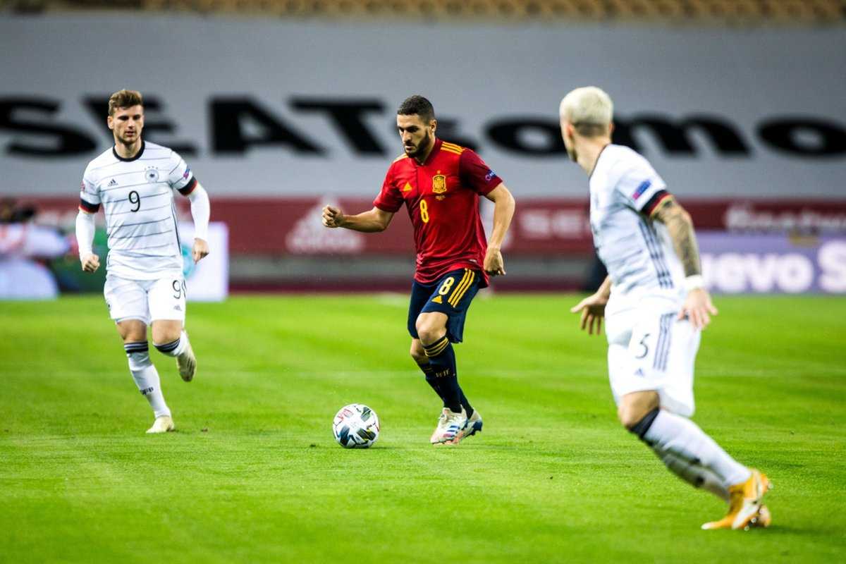 لیگ ملت های اروپا| نتیجه بازی اسپانیا و آلمان | اسپانیا آلمان را 6تایی کرد