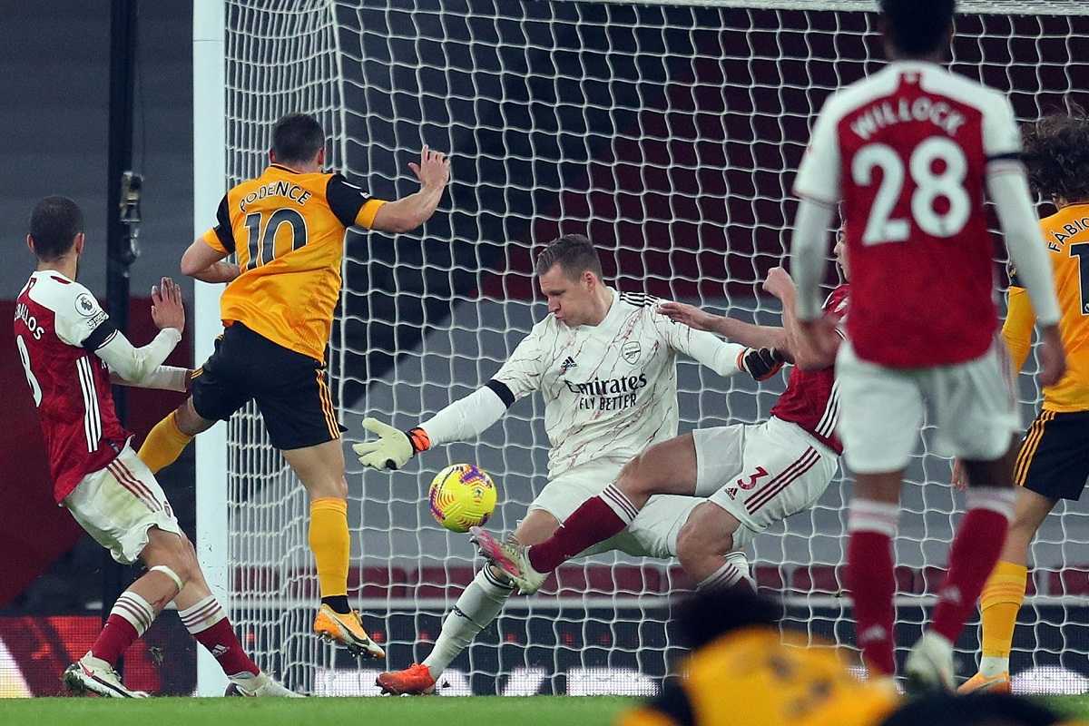 نتیجه بازی آرسنال و ولورهمپتون| شکست خانگی توپچی ها