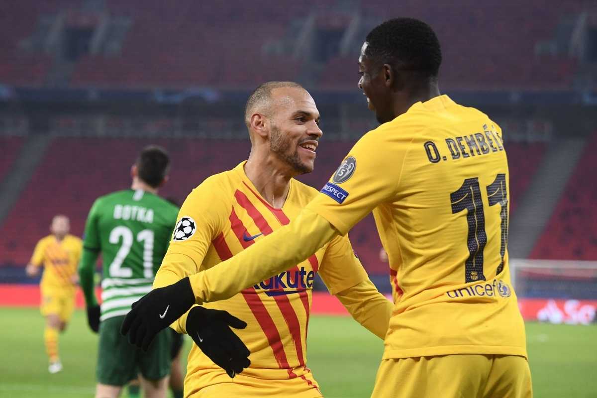 پخش زنده فوتبال| پخش زنده بازی بارسلونا و فرنتس واروش امشب چهارشنبه 12 آذر 99