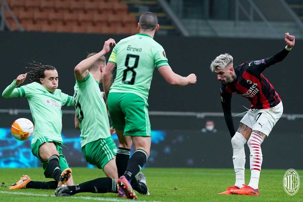 نتیجه بازی میلان و سلتیک| صعود میلان به مرحله حذفی لیگ اروپا