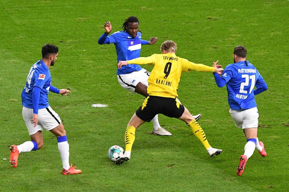 نتیجه بازی دورتموند و هرتابرلین| برتری قاطع دورتموند با پوکر هالاند