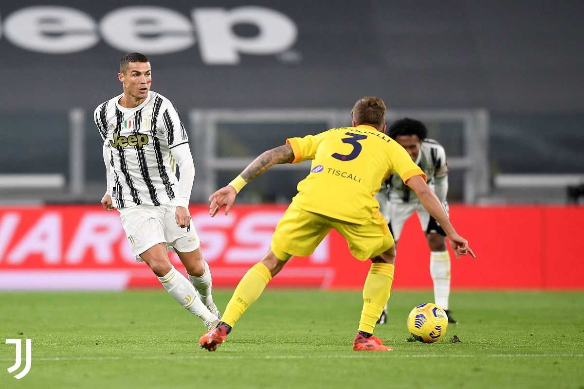 نتیجه بازی یوونتوس و کالیاری| پیروزی یووه با درخشش کریستیانو رونالدو