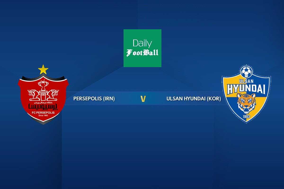 پخش زنده بازی پرسپولیس و اولسان هیوندای (فینال لیگ قهرمانان آسیا) با گزارش عادل فردوسی پور