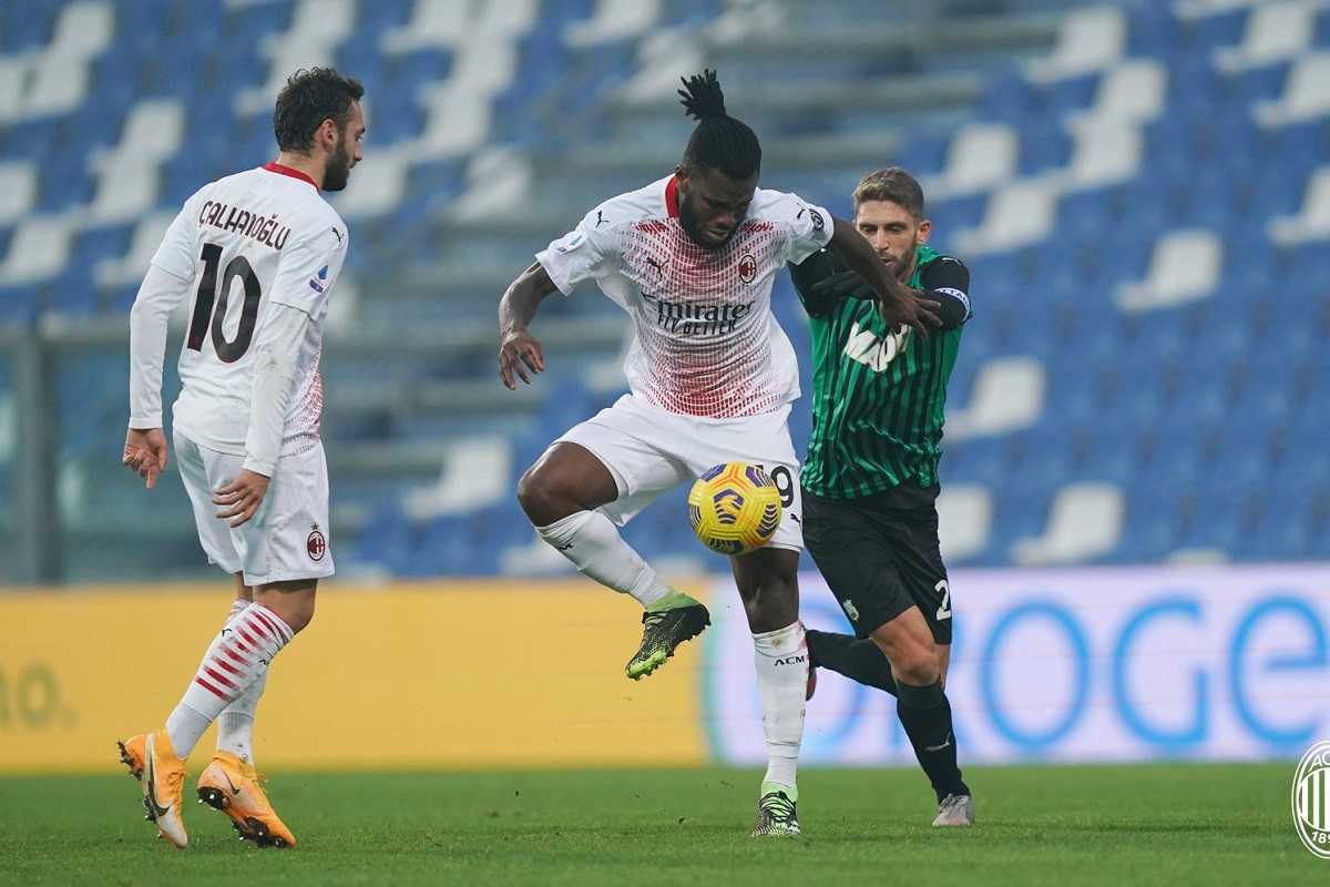 نتیجه بازی میلان و ساسولو| تداوم صدرنشینی آث میلان در سری آ