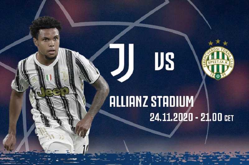 ساعت بازی یوونتوس و فرنتس واروش امشب سه شنبه 4 آذر 99