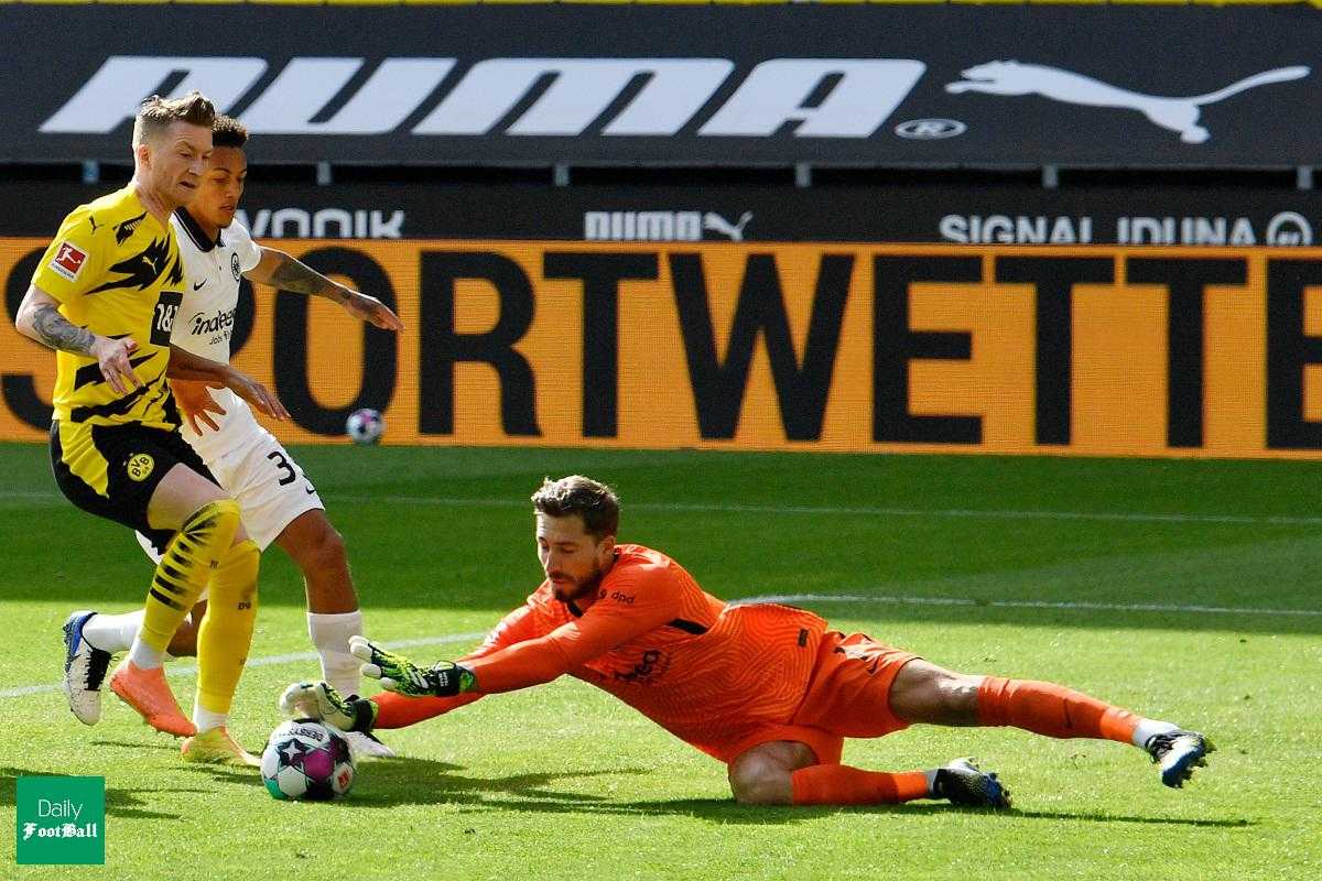 فیلم| خلاصه بازی دورتموند و آینتراخت فرانکفورت امشب شنبه 14 فروردین 1400