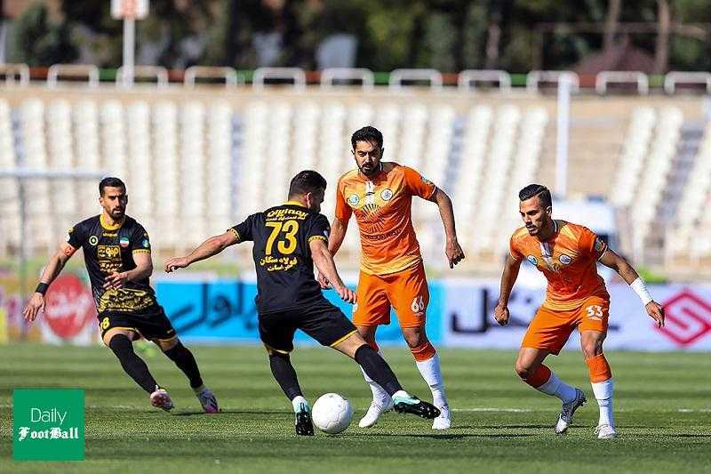 فیلم| خلاصه بازی سپاهان و سایپا امروز دوشنبه 16 فروردین 1400