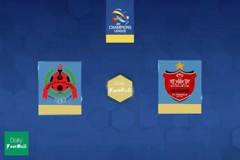 پخش زنده فوتبال| پخش زنده بازی پرسپولیس و الریان امشب شنبه 28 فروردین 1400