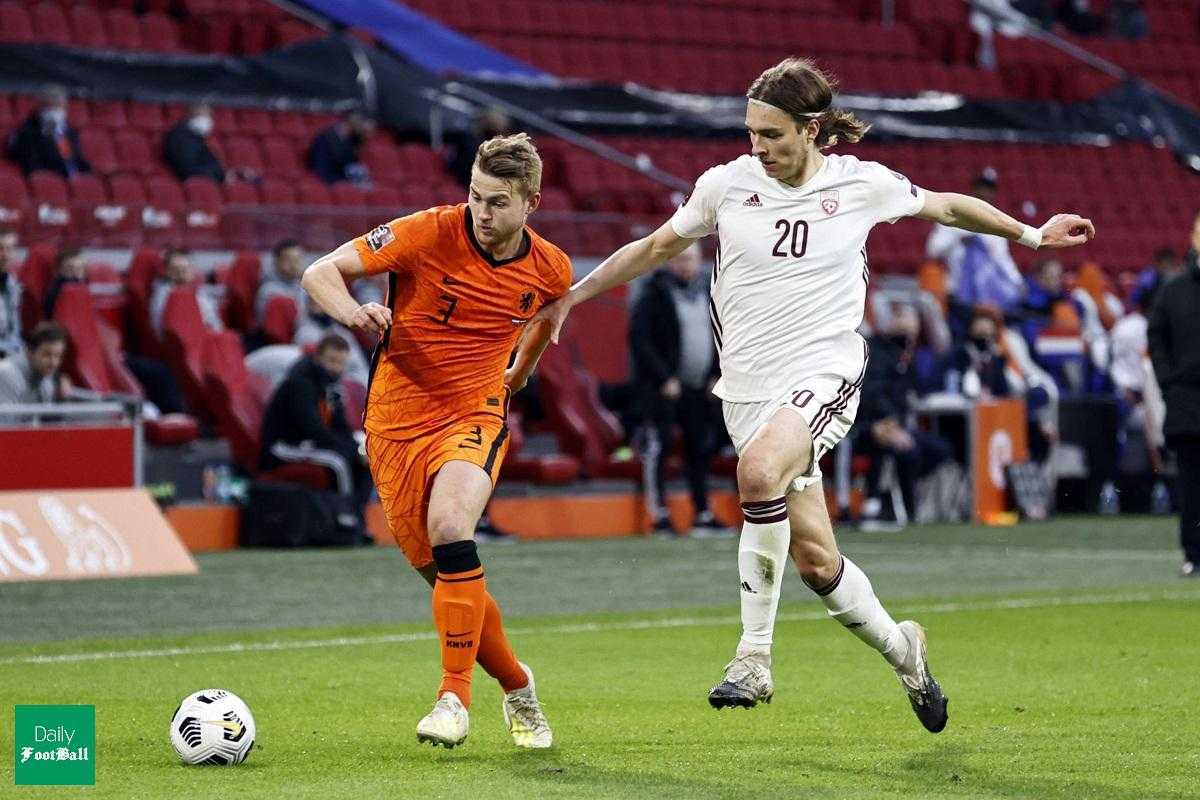 نتیجه بازی هلند و لتونی| اولین برد هلند در انتخابی جام جهانی 2022