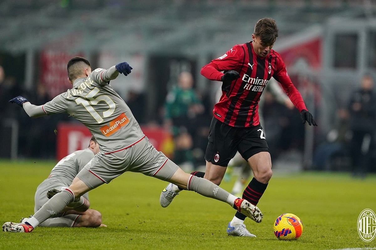 فیلم| خلاصه بازی میلان و جنوا دیشب پنجشنبه 23 دی 1400