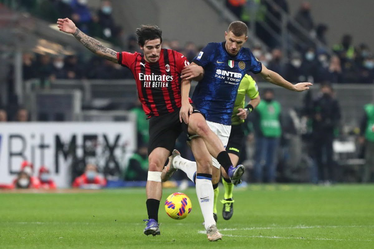 نتیجه بازی اینتر و میلان| کامبک دیدنی آث میلان در دربی میلان