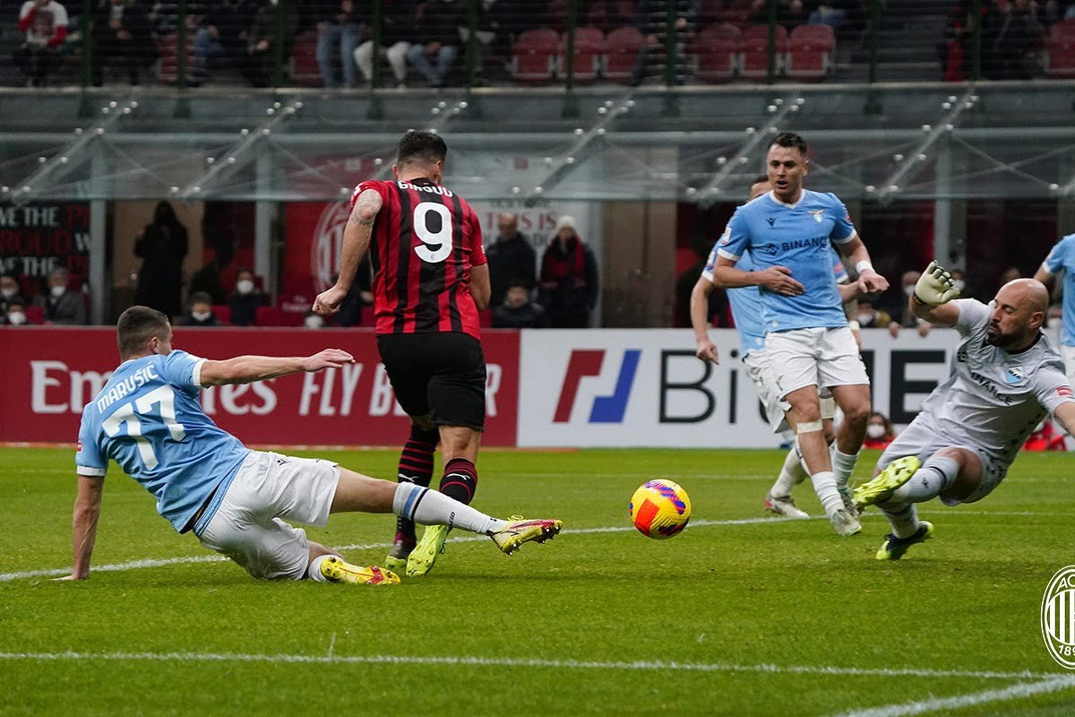 پخش زنده بازی میلان و لاتزیو امشب چهارشنبه 20 بهمن 1400