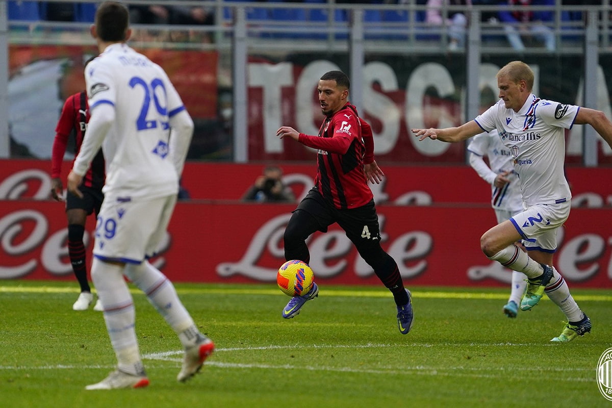 نتیجه بازی میلان و سمپدوریا| پیروزی خانگی آث میلان