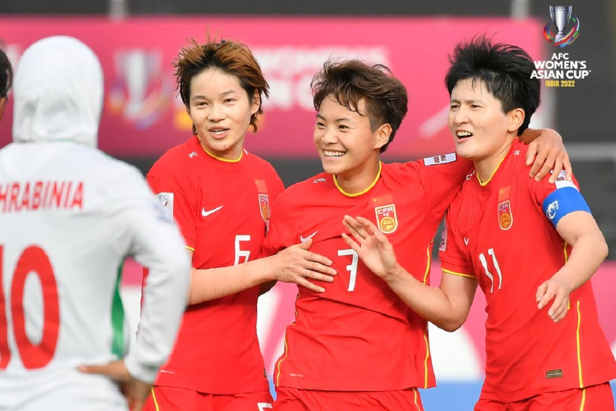نتیجه بازی فوتبال زنان ایران و چین در مرحله گروهی جام ملت های آسیا 2022