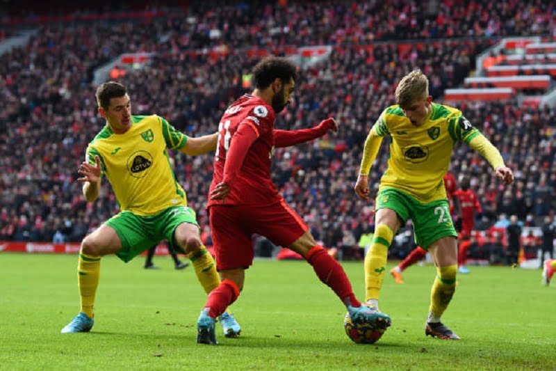 پخش زنده بازی لیورپول و نوریچ سیتی امشب شنبه 30 بهمن 1400