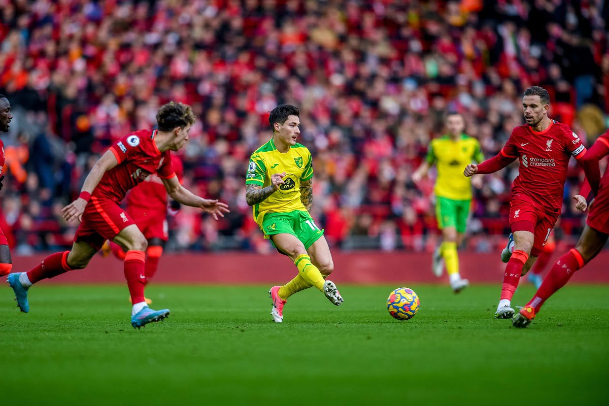 پخش زنده بازی لیورپول و نوریچ سیتی امشب شنبه 30 بهمن 1400