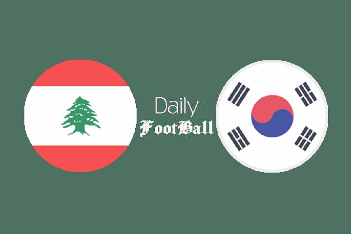 پخش زنده بازی لبنان و کره جنوبی امروز پنجشنبه 7 بهمن 1400