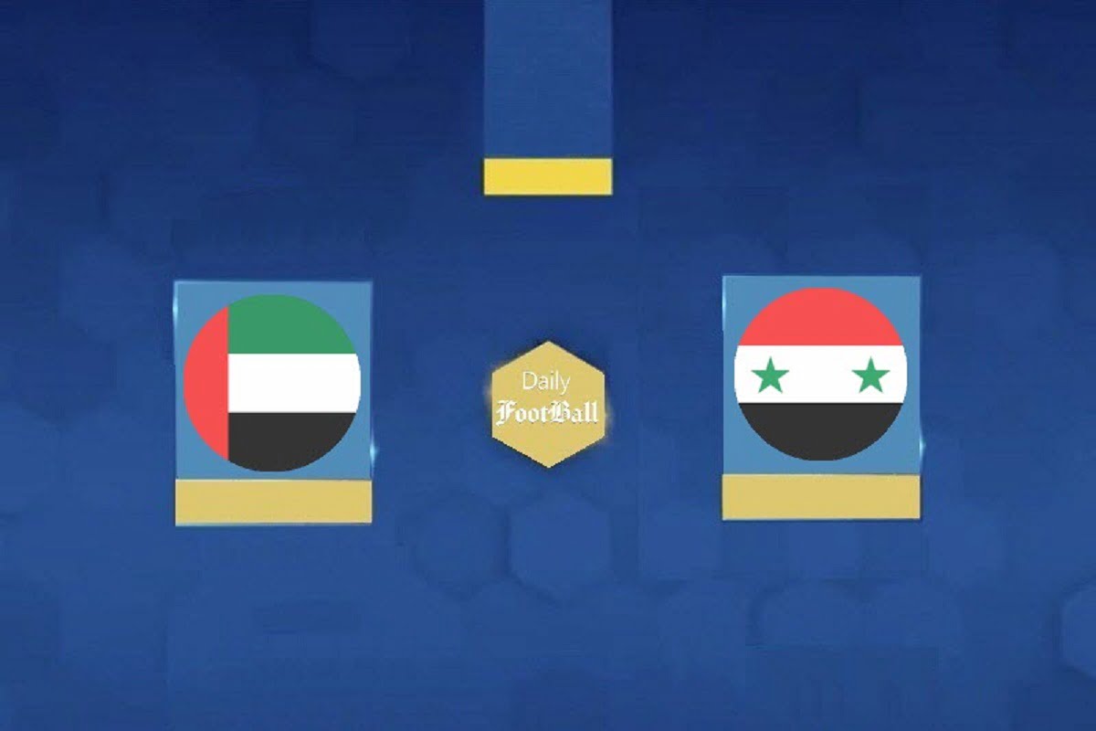 نتیجه بازی امارات و سوریه در انتخابی جام جهانی 2022