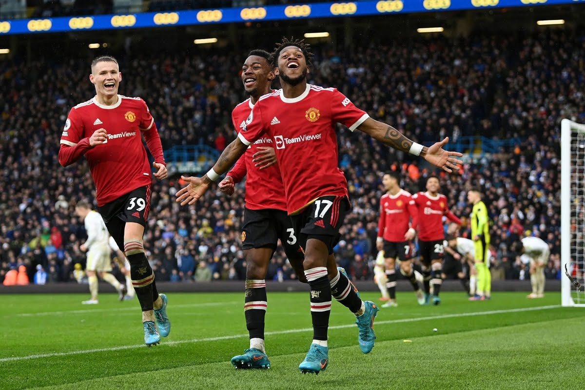 نتیجه بازی منچستریونایتد و لیدز یونایتد| پیروزی پرگل شیاطین سرخ