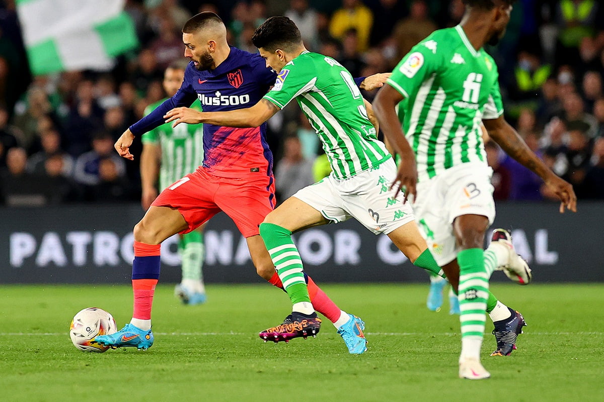 فیلم| خلاصه بازی اتلتیکو مادرید و رئال بتیس دیشب یکشنبه 15 اسفند 1400