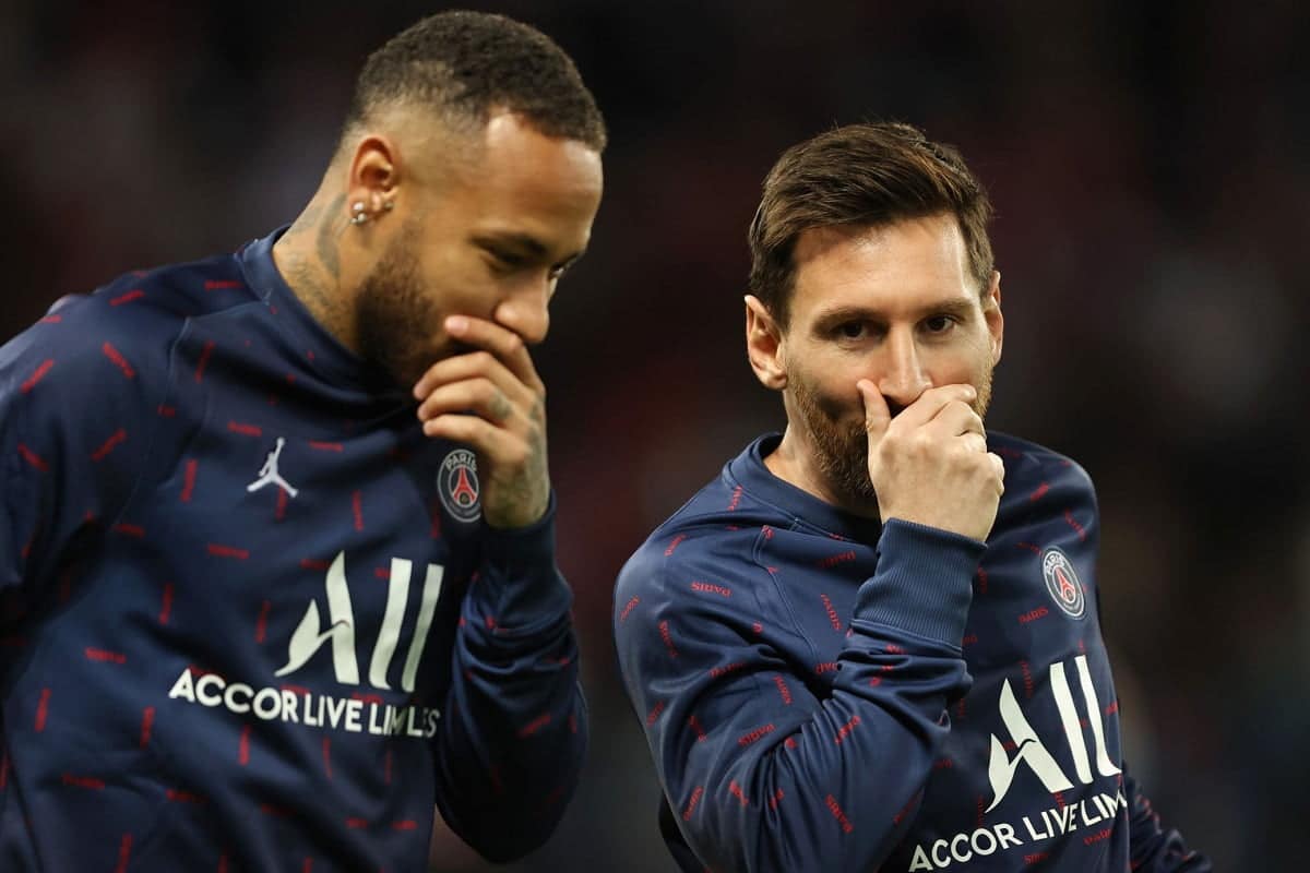 لیونل مسی در ترکیب پاری سن ژرمن مقابل رئال مادرید برای بازی امشب 18 اسفند 1400