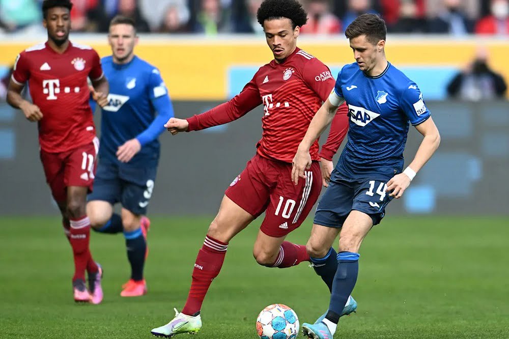 پخش زنده بازی بایرن مونیخ و هوفنهایم امشب شنبه 21 اسفند 1400