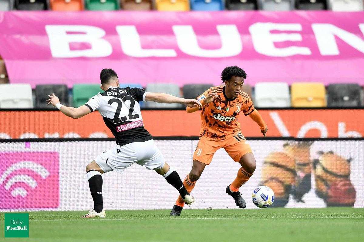 خلاصه بازی یوونتوس و اودینزه امشب یکشنبه 12 اردیبهشت 1400