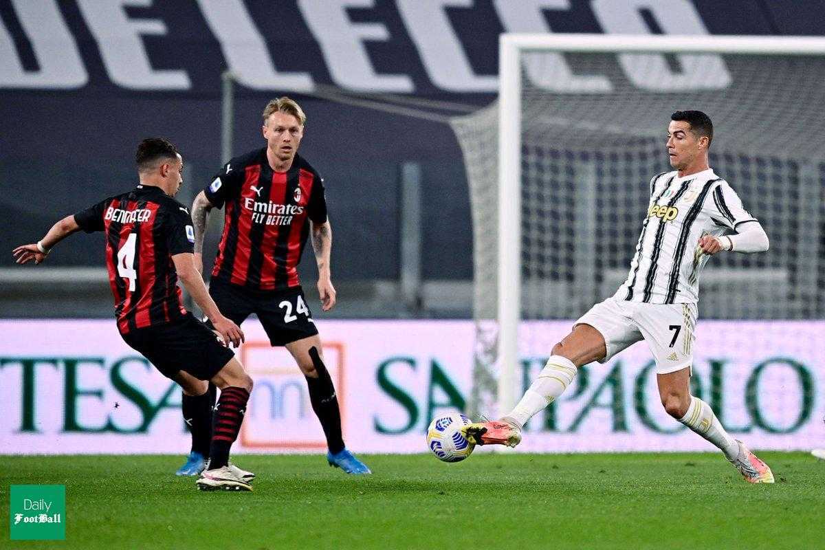 نتیجه بازی یوونتوس و میلان| شکست خانگی یووه مقابل آث میلان