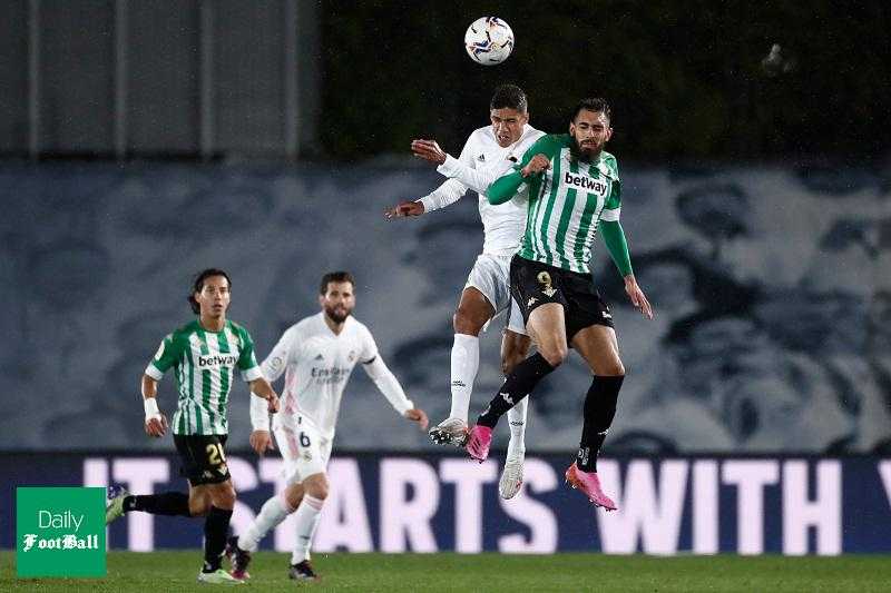 نتیجه بازی رئال مادرید و رئال بتیس| توقف خانگی رئال مقابل بتیس