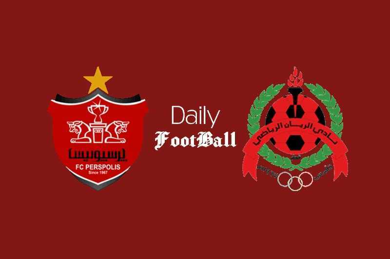 ساعت بازی پرسپولیس و الریان قطر امروز پنجشنبه 9 اردیبهشت 1400