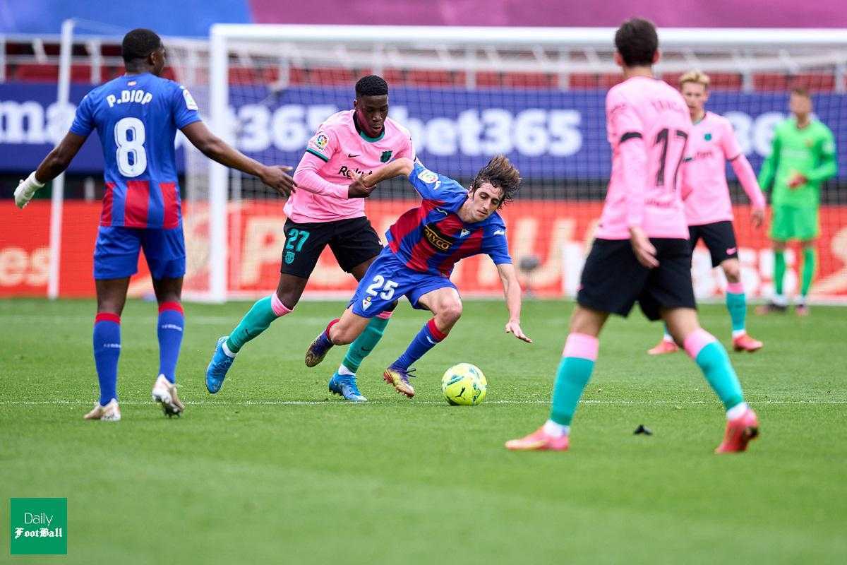 نتیجه بازی بارسلونا و ایبار| پیروزی بارسا در بازی تشریفاتی