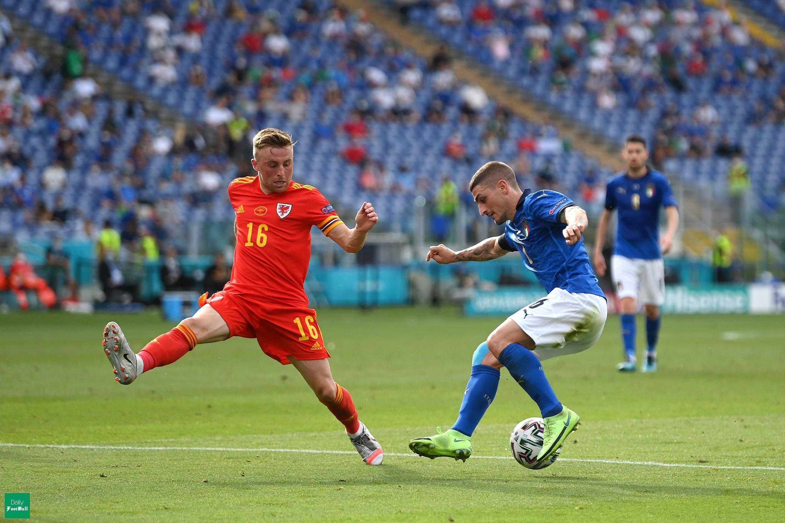 پخش زنده بازی ایتالیا و ولز امشب یکشنبه 30 خرداد 1400