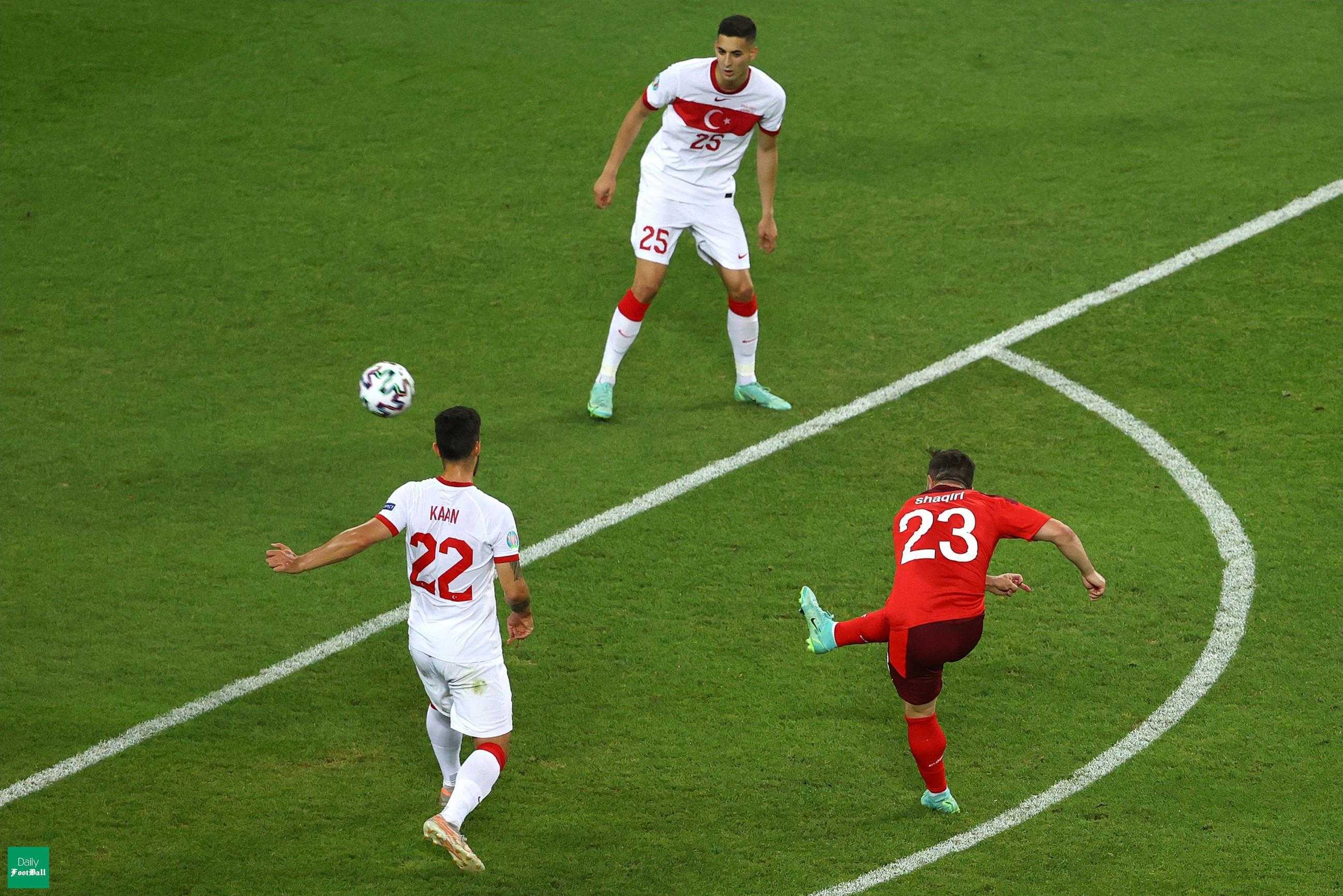 فیلم| خلاصه بازی سوئیس و ترکیه امشب یکشنبه 30 خرداد 1400