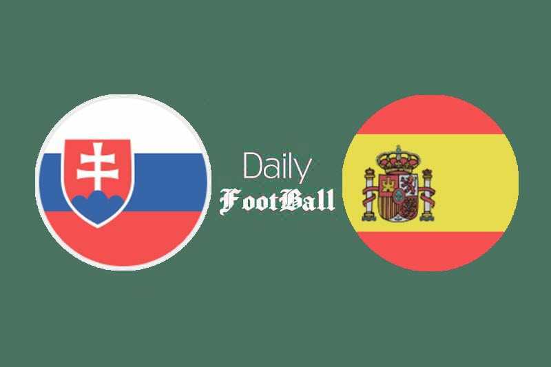 پخش زنده بازی اسپانیا و اسلواکی امشب چهارشنبه 2 تیر 1400