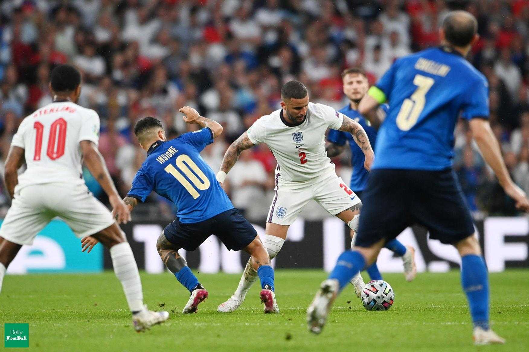 نتیجه بازی ایتالیا و انگلیس در فینال یورو 2020