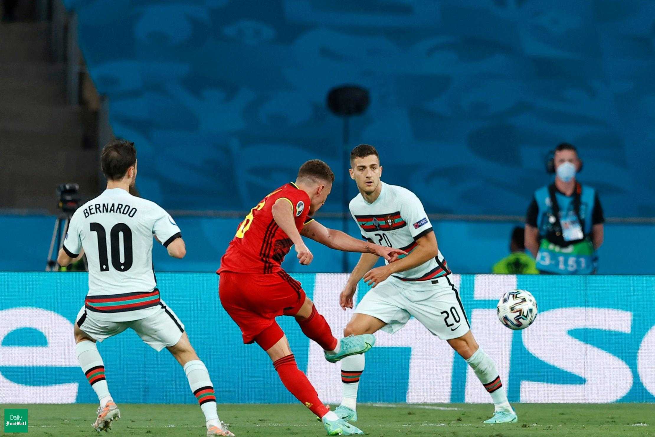 نتیجه بازی بلژیک و پرتغال| حذف یاران رونالدو از یورو 2020