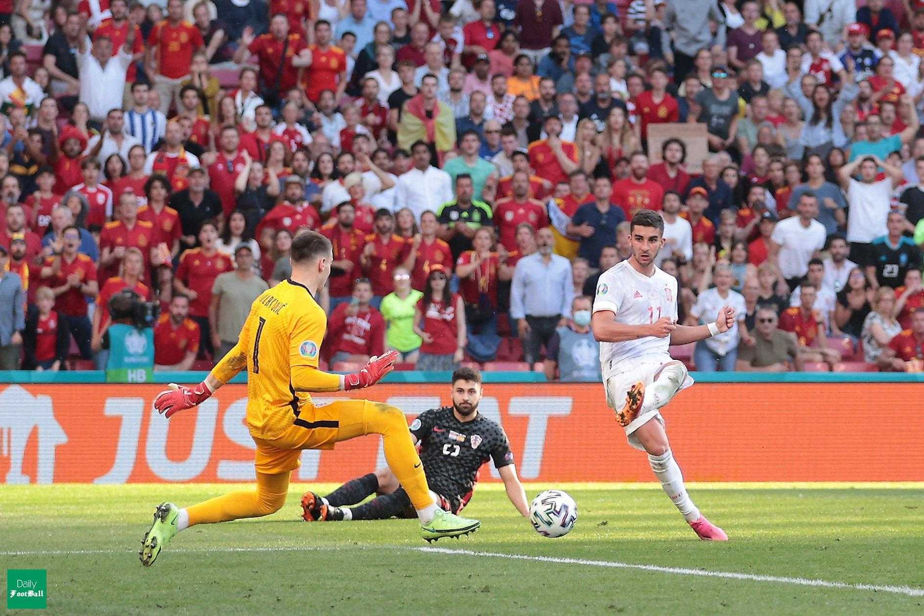 پخش زنده بازی کرواسی و اسپانیا امشب دوشنبه 7 تیر 1400