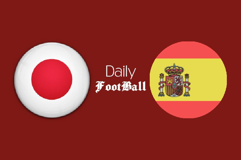 ساعت بازی اسپانیا و ژاپن امروز سه شنبه 12 مرداد 1400