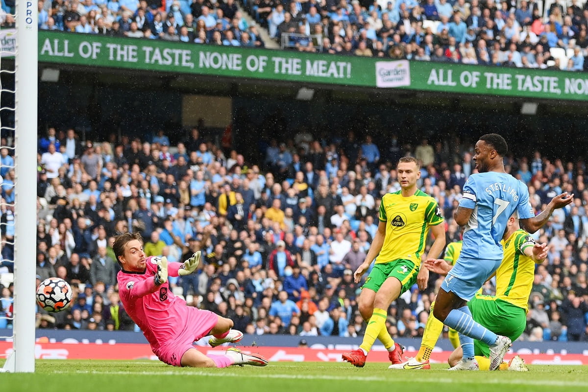 نتیجه بازی منچسترسیتی و نوریچ سیتی| پیروزی پرگل سیتیزن ها