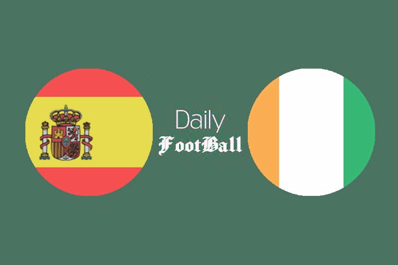 پخش زنده بازی اسپانیا و ساحل عاج امروز شنبه 9 مرداد 1400