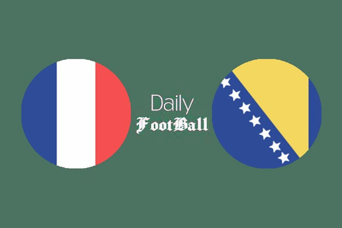 پخش زنده بازی فرانسه و بوسنی امشب چهارشنبه 10 شهریور 1400