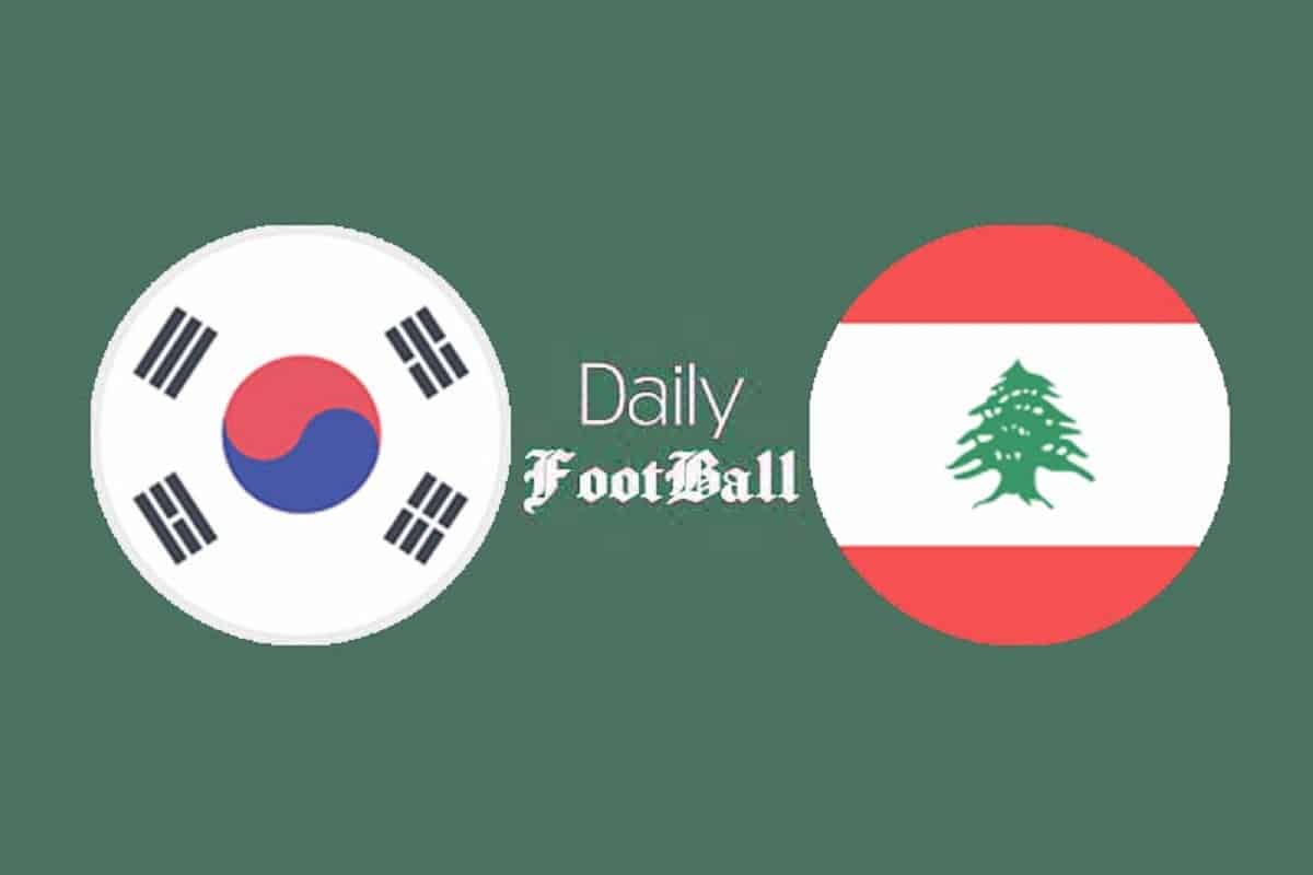 ساعت بازی کره جنوبی و لبنان امروز سه شنبه 16 شهریور 1400