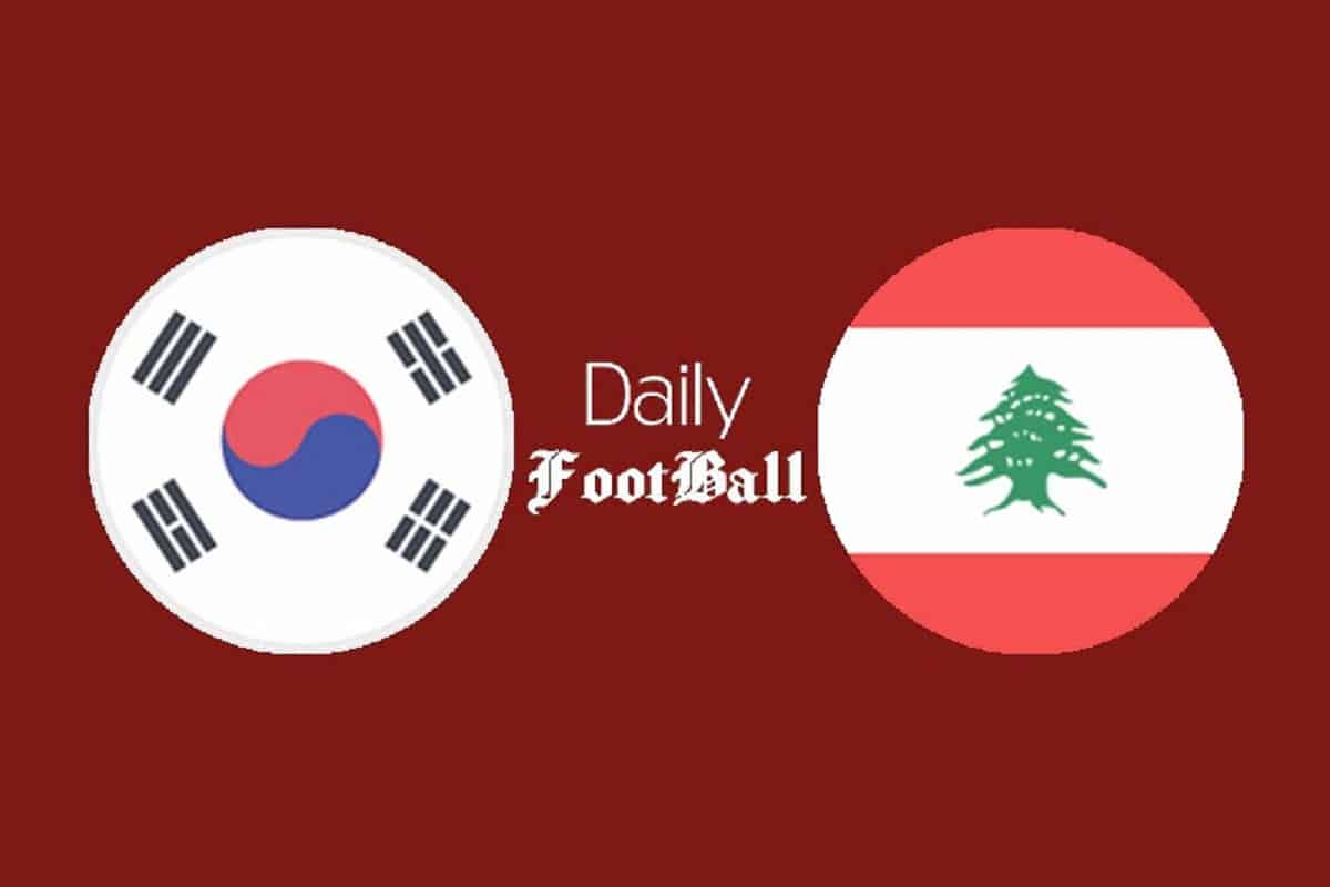 ساعت بازی کره جنوبی و لبنان امروز سه شنبه 16 شهریور 1400