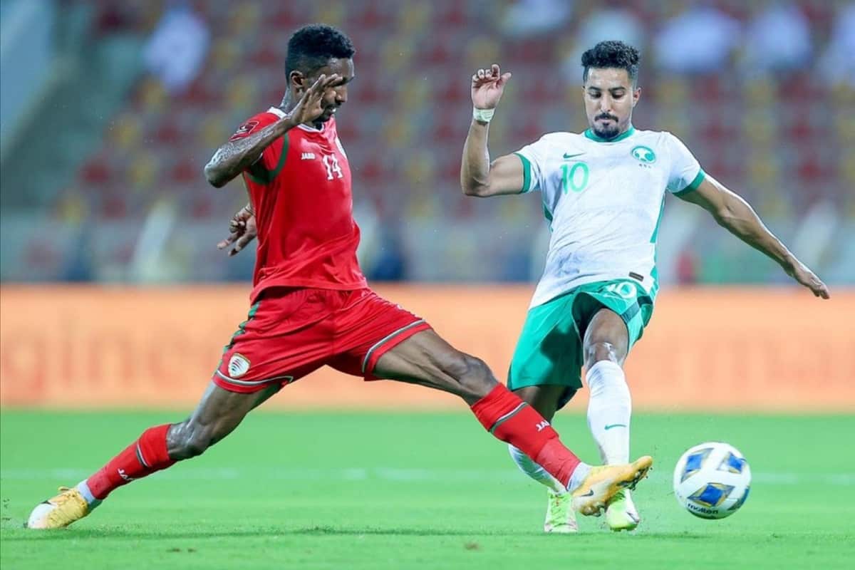 نتیجه و خلاصه بازی عمان و عربستان امشب سه شنبه 16 شهریور 1400