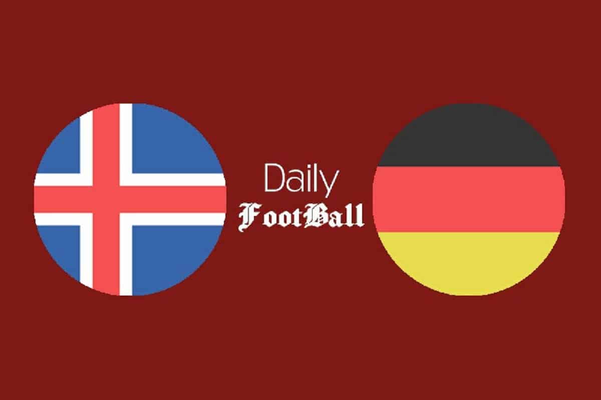 ساعت بازی آلمان و ایسلند امشب چهارشنبه 17 شهریور 1400