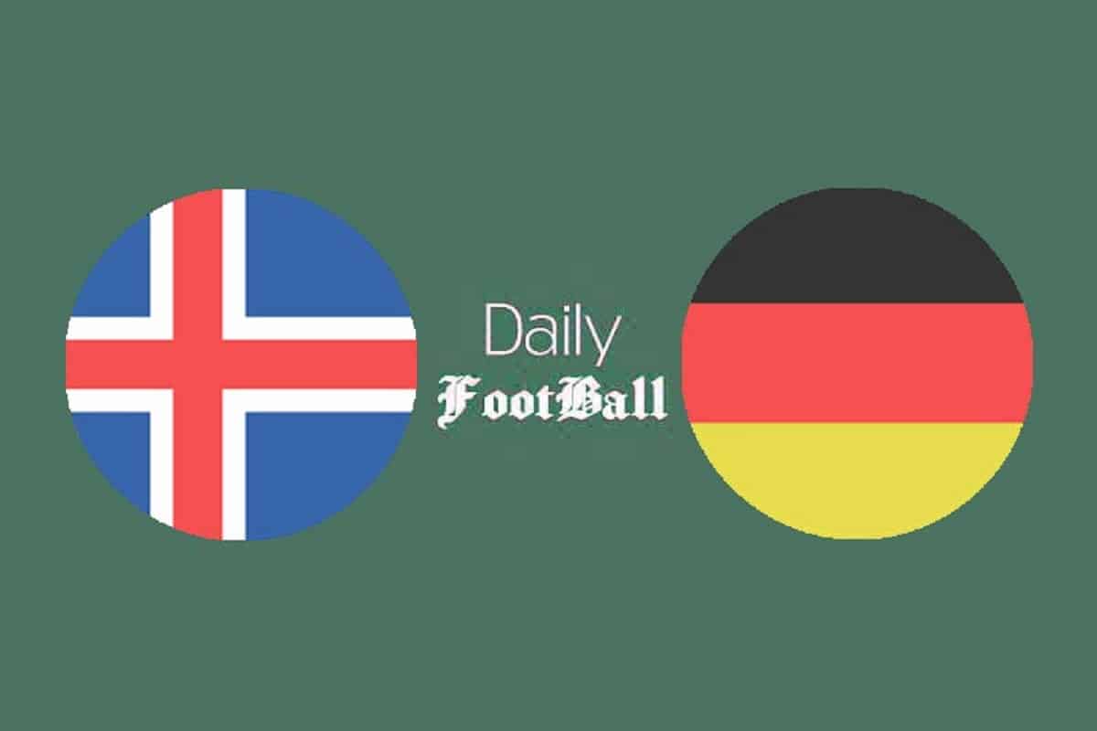 ساعت بازی آلمان و ایسلند امشب چهارشنبه 17 شهریور 1400