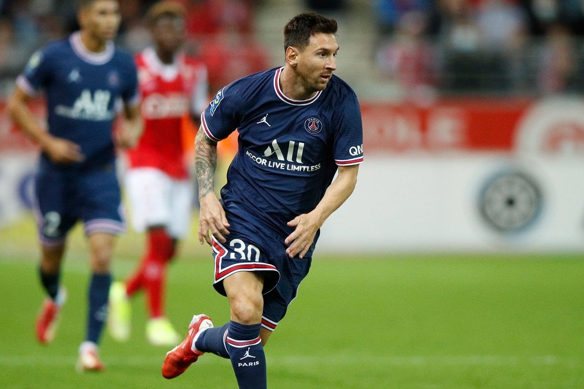 لیونل مسی در ترکیب پاری سن ژرمن مقابل لیون برای بازی امشب 28 شهریور 1400