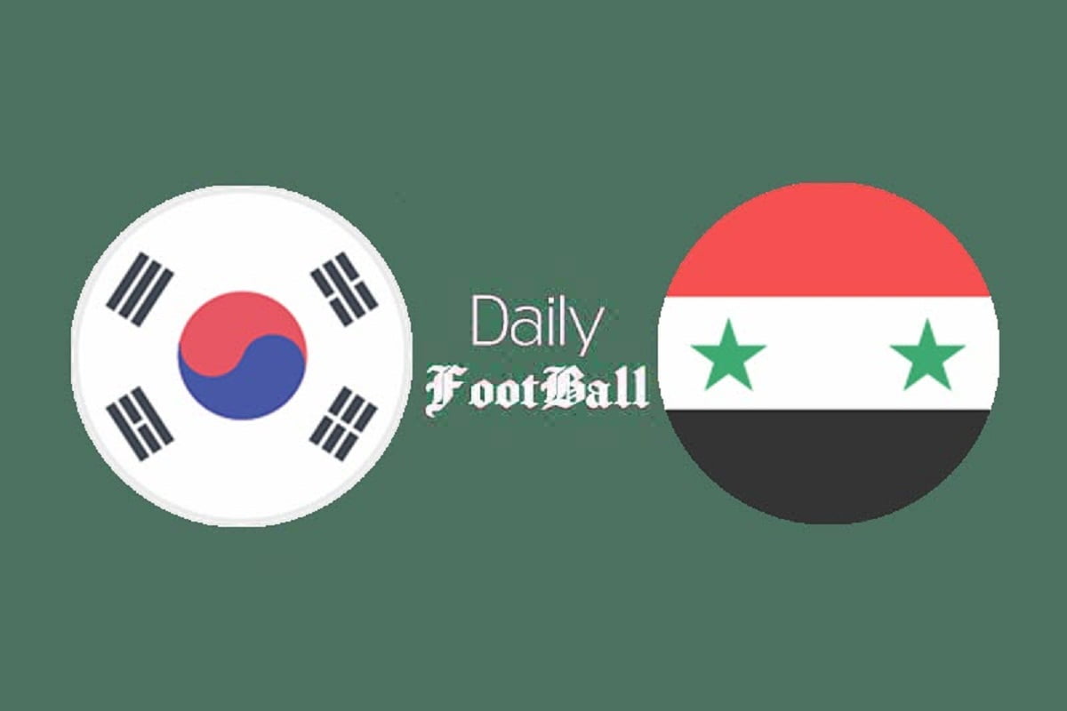 پخش زنده بازی کره جنوبی و سوریه امروز پنجشنبه 15 مهر 1400