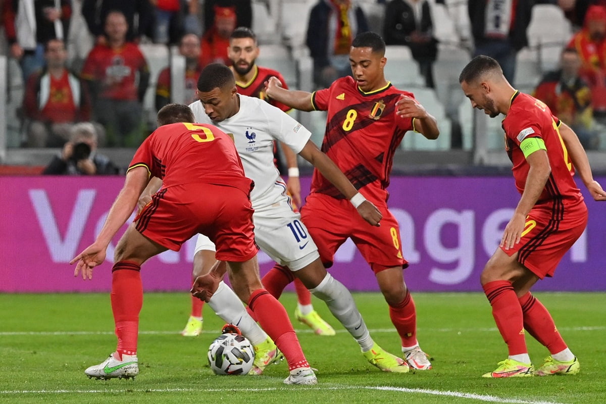 نتیجه بازی بلژیک و فرانسه| صعود فرانسه به فینال لیگ ملت های اروپا