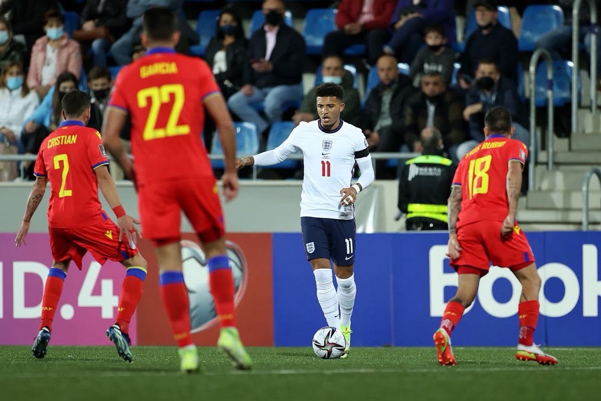 نتیجه بازی انگلیس و آندورا| پیروزی پرگل سه شیرها